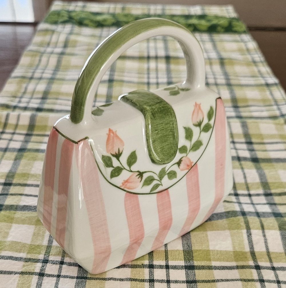 Vintage Andrea by Sadek Purse Coin Bank - Picture 6 of 8